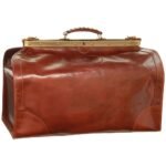 Leather "Old America" Bag (Medium) - Brown