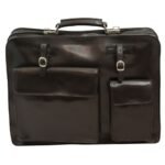 Leather Briefcase - Black