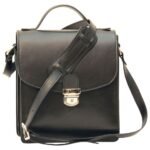 Classica II Leather Satchel - Black