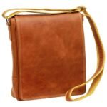 Leather I-Pad bag - Brown Colonial