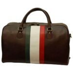 Cowhide Duffel bag - Dark Brown