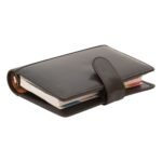 Leather organizer - black (small)