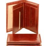 Three part wallet - Brown