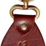 Old Angler Key Chain - Brown