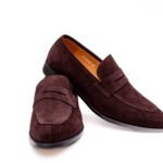 Loafer split toe Suede