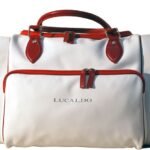 Selective Leather Duffel Bag- R&B