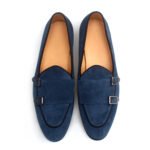 Loafer Double Monk Strap Suede
